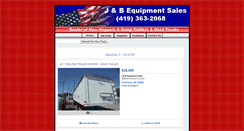 Desktop Screenshot of jbequipmentsales.com